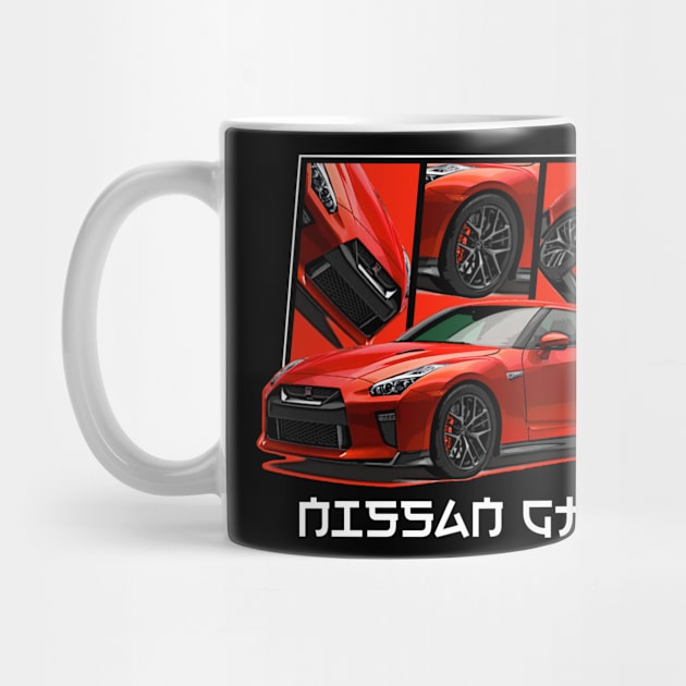 Nissan GTR R35, GT-R, JDM Car by T-JD